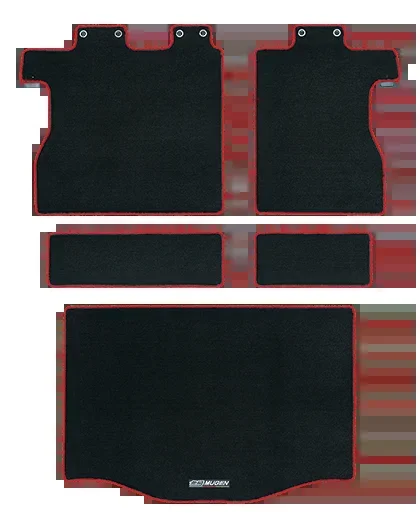 MUGEN Sports Luggage Mat black-red For FIT JAZZ GK3 GK4 GK5 GK6 GP5 GP6 08P11-XMK-K1S0-RD
