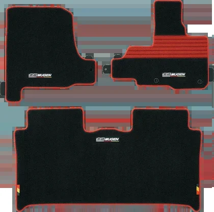 MUGEN Sports Mat “black-red” For N-WGN JH1 JH2 08P15-XMM-K0S0-RD