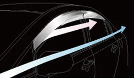 MUGEN Ventilated Visor For CIVIC TYPE R FD2 72400-XKP-K0S0