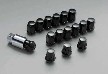 MUGEN Wheel Nut & Lock Set Black For S660 JW5 08181-M07-K0S0-BL