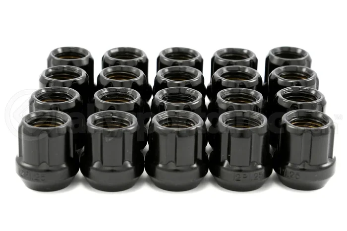 Muteki Black Lug Nuts 12×1.25 Open Ended