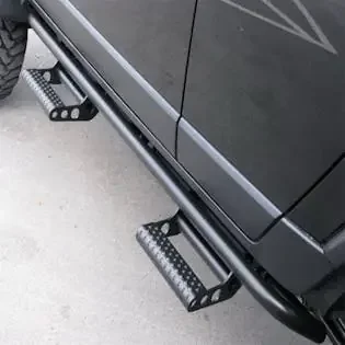N-FAB T104RKR4RS4 RKR Step System, Textured Black