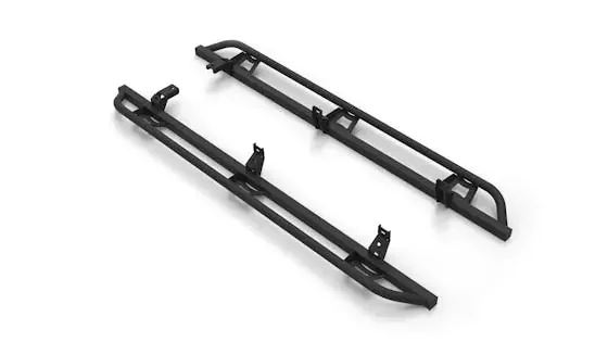 N-FAB TSF19CC-TX Trail Sliders, Textured Black