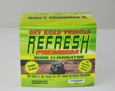 Odor 1 846100 Off-Road Refresh Premium CLO2 Permanent Odor Eliminator, 4 Color, EPA Approved