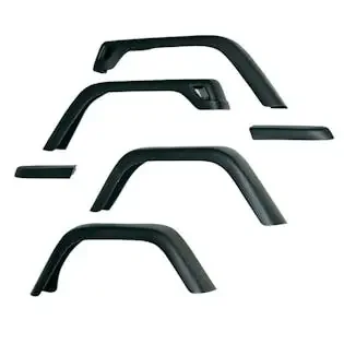 Omix-Ada 11608.11 7 Inch Fender Flare Kit, Excluding Hardware