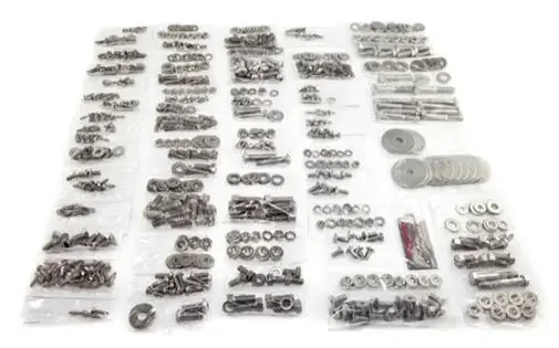 Omix-Ada 12215.04 Body Fastener Kit Tailgate