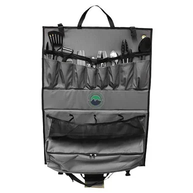 Overland Kitchen Kit – 24 Piece Cooking and Utensil Kit, Hanging Carrying Case