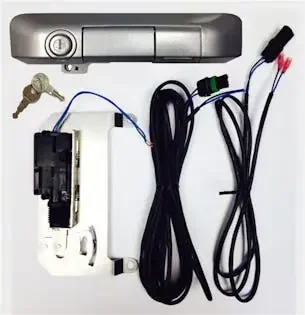 Pop and Lock PL85508 Toyota Tacoma Smart Lock Combo Standard-Silver Sky Metallic