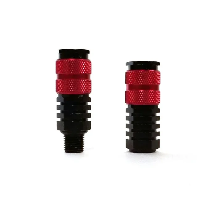 Power Flow 3 – Industrial Interchange Air Hose CLOSED Coupler 1/4″ NPT Thread