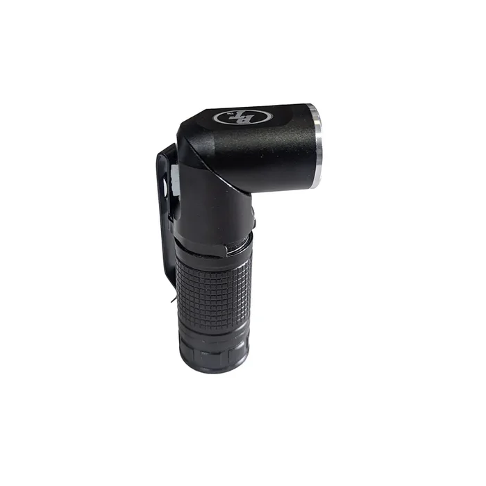 Power Light – Rechargeable flashlight with swivel head, magnet, clip, two brightness levels