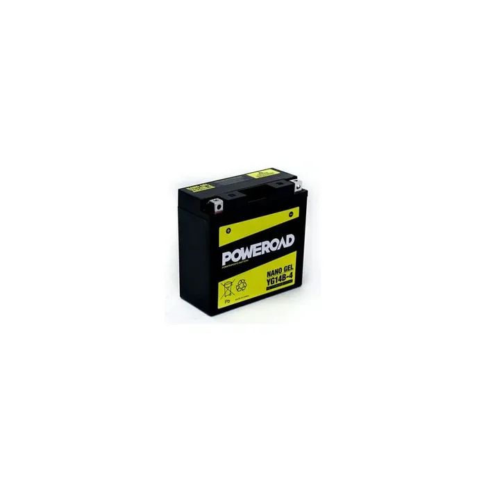 Poweroad YG14B-4 GEL Motorcycle Battery