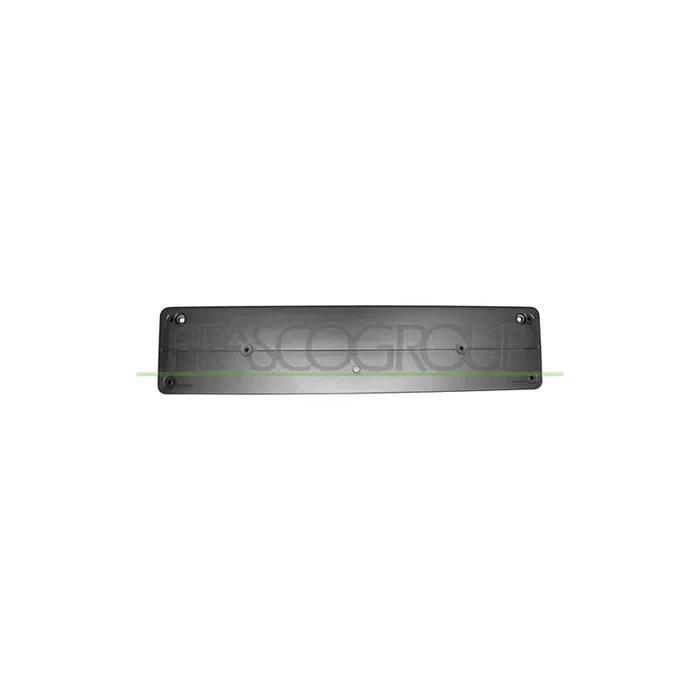 PRASCO ME0391540 Number plate holder suitable for MERCEDES-BENZ E-Class Front, Black, frameless