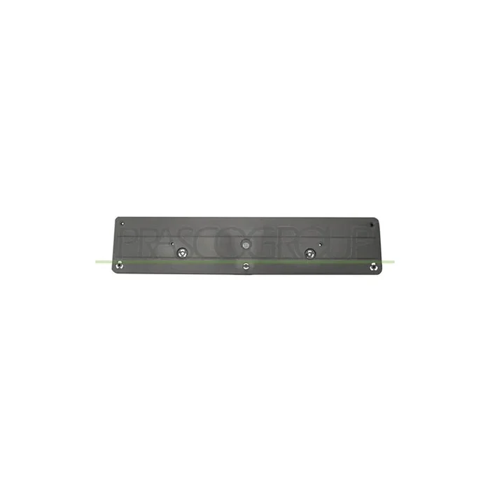 PRASCO ME5301539 Number plate holder suitable for MERCEDES-BENZ S-Class Saloon (W222, V222, X222) Front, Black, frameless