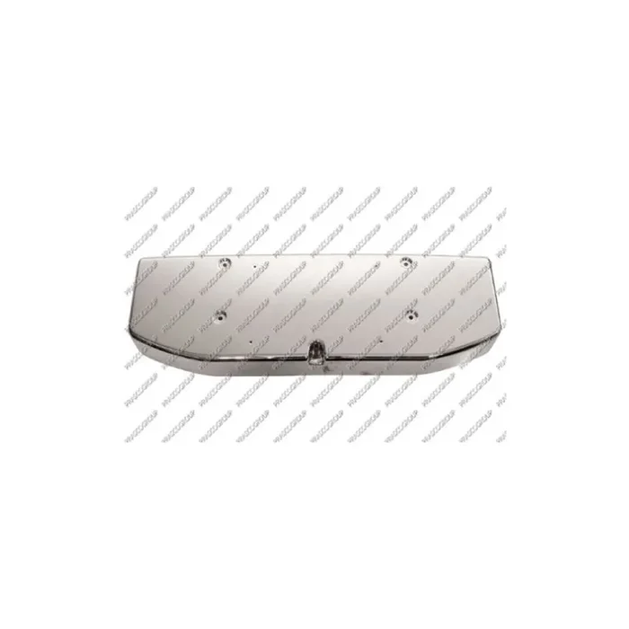 PRASCO ME9191539 Number plate holder suitable for MERCEDES-BENZ SPRINTER Front, Chrome, frameless, short