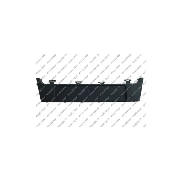 PRASCO RN0361539 Number plate holder Front, Black, frameless