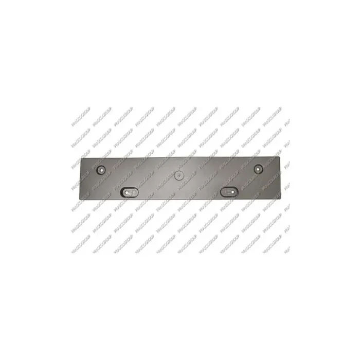 PRASCO RN7021539 Number plate holder for RENAULT Captur (J5_, H5_) Front, Black, frameless