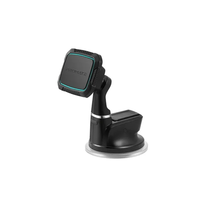 PROMATE MagMount-5 8044 Car phone holder with ball joint, with wireless charger, windscreen, Magnetic, universal 360°