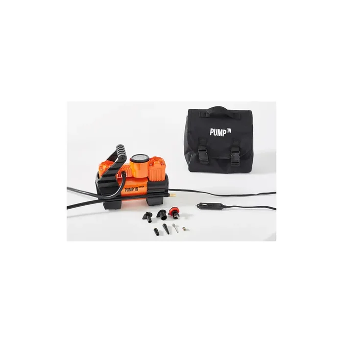 PUMP‘IN 219 Air compressor 12V, 150 psi, 10 bar, Electric, cigarette lighter powered portable