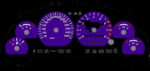 Purple Mustang Pony Edition