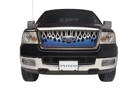 Putco 89429 Flaming Inferno Blue Flame Grille Insert