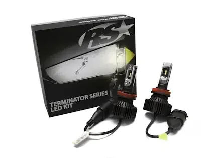 Race Sport Lighting 9006TLED Terminator Series 9006 Fan-Less Led Conversion Headlight Kit