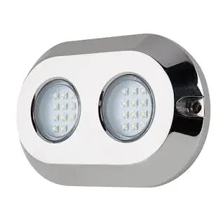 Race Sport Lighting MSUWL120W 2 POD Underwater 120 Watt LED Lighting System White