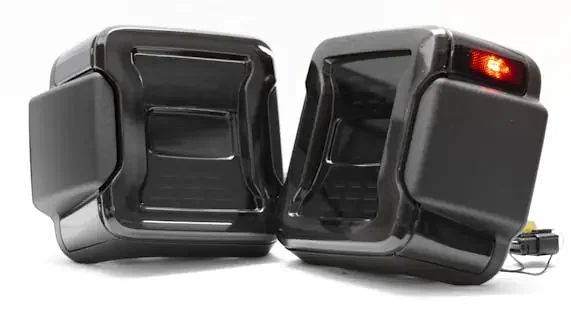 Race Sport Lighting RS0106JL Smoked Jeep JL LED Tail Light System Plug N Play