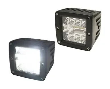 Race Sport Lighting RS3X3ECO ECO-LIGHT LED High Power CUBE Style Auxiliary Lights (Sold as Pairs)