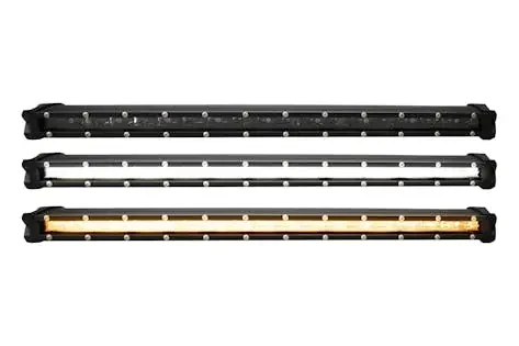 Race Sport Lighting RSLP20 LoPro Ultra Slim LED Light Bar with Amber Marker / Running Light Function 90w