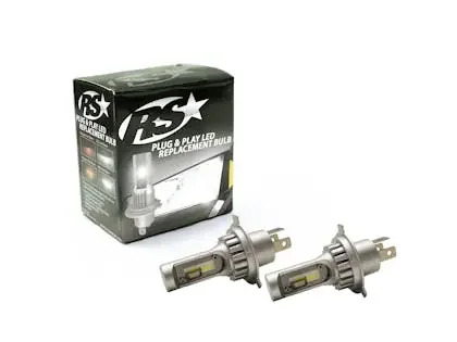 Race Sport Lighting RSPNPH4 H4 PNP Series Plug N Play Super LUX LED Replacement Bulbs