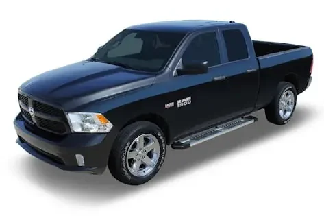 Raptor Series 1702-0051 Raptor Series 6 in OEM Style Slide Track Running Boards Brushed Aluminum