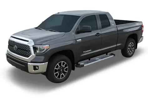 Raptor Series 1704-0132 Raptor Series 6 in OEM Style Slide Track Running Boards Brushed Aluminum