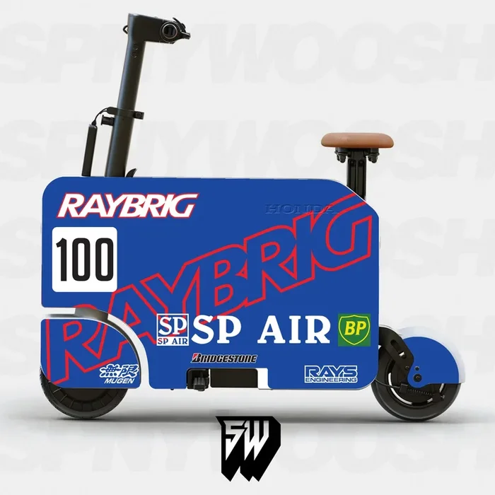 Raybrig – Honda Motocompacto Vinyl Graphic Skin