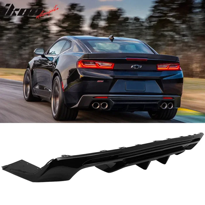 Rear Diffuser for 2016-2023 Chevy Camaro Quad Exhaust