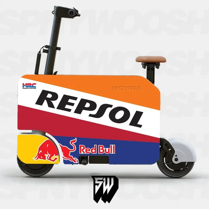 Repsol – Honda Motocompacto Vinyl Graphic Skin