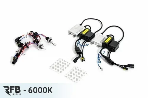 RFB HID Conversion Kit – 6000K (Diamond White) For MK6 Jetta/GLI RFB-MK6J-6000