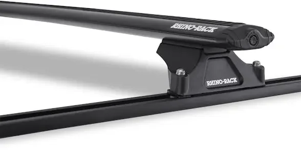 Rhino-Rack JA8737 Vortex RLTP Trackmount Black 2 Bar Roof Rack