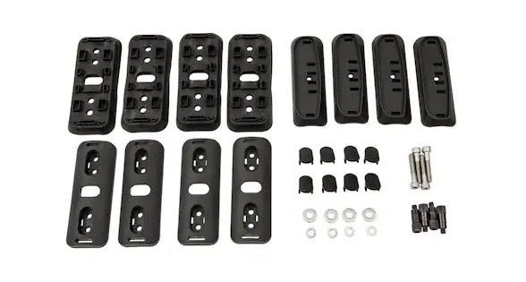 Rhino-Rack JA9926 Vortex RCL Ditch Mount Black 2 Bar Roof Rack