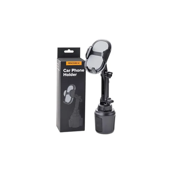 RIDEX 100014A0041 Car phone holder with ball joint, cup holder, universal