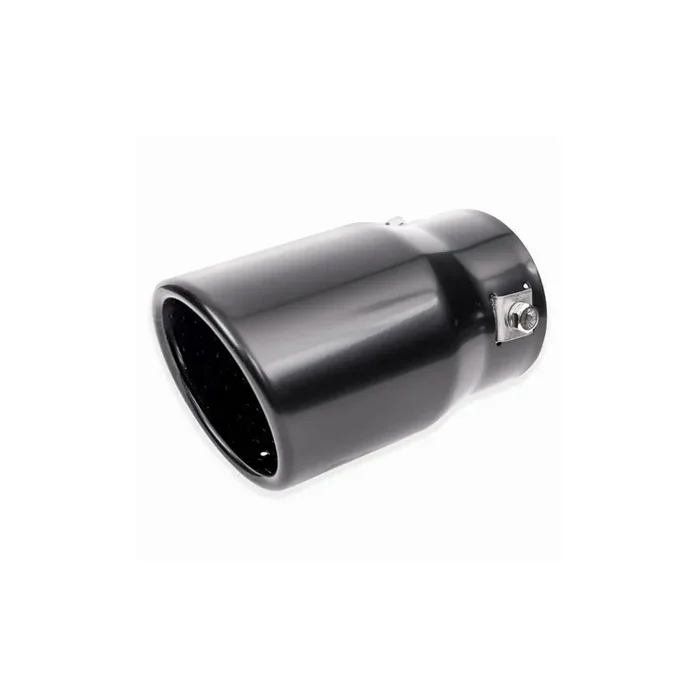 RIDEX 181A0002 Exhaust tip Chrome / Black