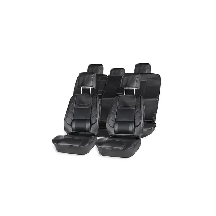 RIDEX 4773A0090 Car seat cover Black, Polyester, Front and Rear