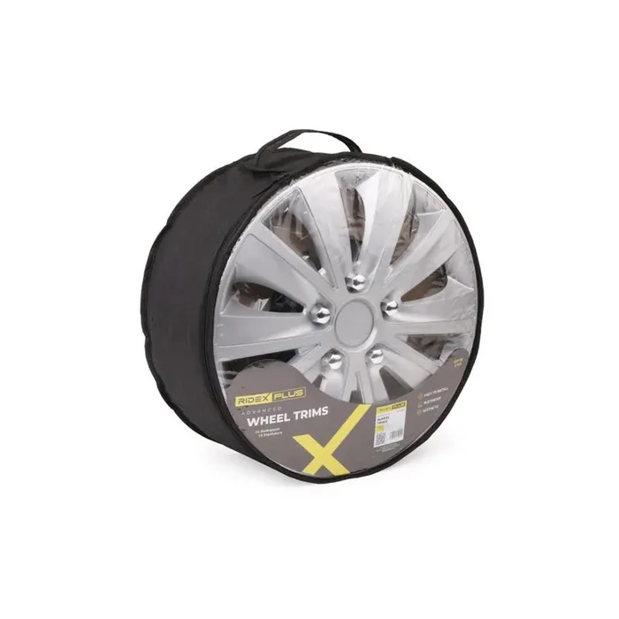 RIDEX PLUS 100009A0015P Wheel trims 15 Inch Silver