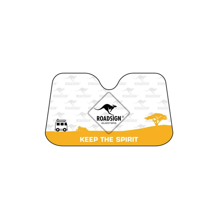 ROADSIGN 009791 Car sun shade Aluminium, PVC