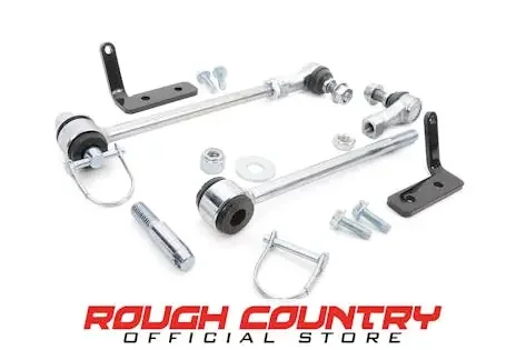 Rough Country 1029 Front Sway Bar Quick Disconnects for 2.5-inch Lifts