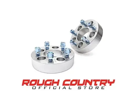 Rough Country 1097 1.5-inch Wheel Spacer Pair (5-by-5.5-inch Bolt Pattern)