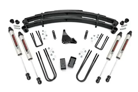 Rough Country 49570 4in Ford Suspension Lift Kit w/ V2 Shocks