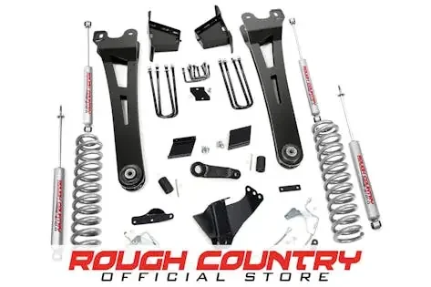 Rough Country 542.2 6-inch Radius Arm Suspension Lift Kit (Overload Spring Models)