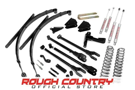 Rough Country 583.2 6-inch 4-Link Suspension Lift System