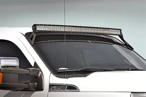 Rough Country 70516 54-inch Curved LED Light Bar Upper Windshield Mounting Brackets