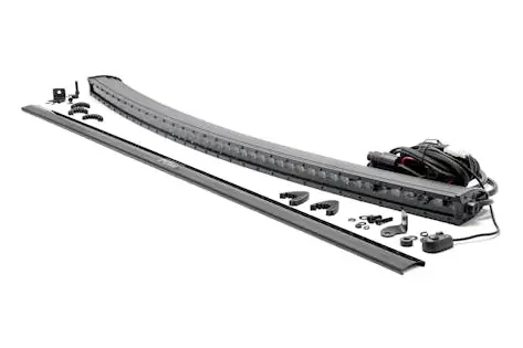 Rough Country 72750BL 50-inch Black Series Single Row Curved CREE LED Light Bar